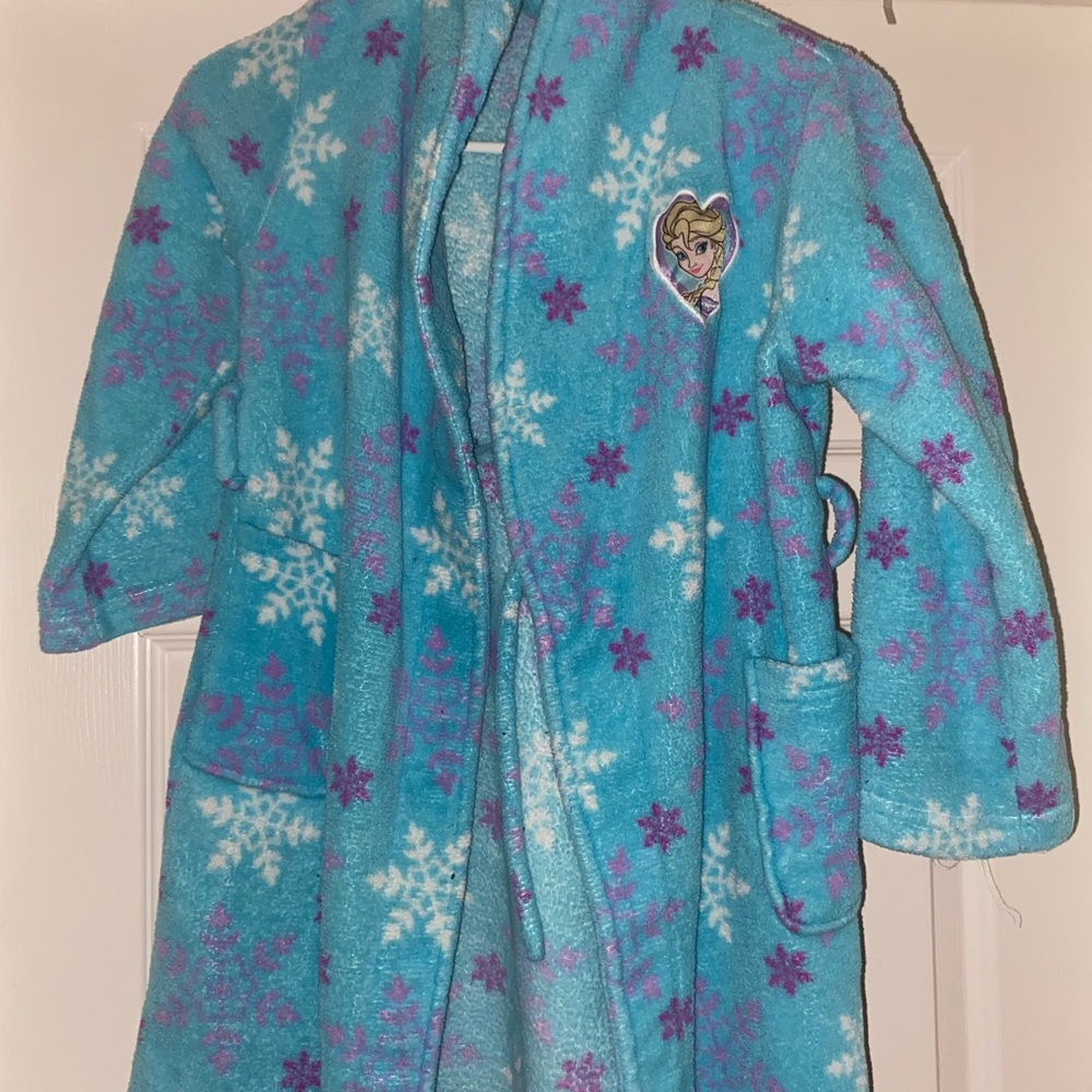 Disney Turquoise Snowflake Robe